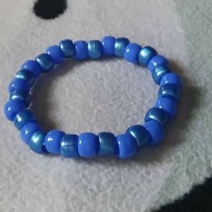 blue kandi bracelet